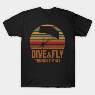 Vintage parachuting T-Shirt